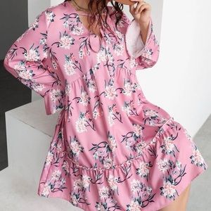 Pink Babydoll Dress